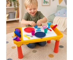 WOOPIE Dough Table Set with Storage 40 pcs.