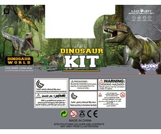 Didelis dinozaurų rinkinys Woopie XXL Priešistorinis pasaulis su kilimėliu