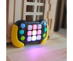 WOOPIE Elektroninė Įgūdžių Žaidimų Sėdimoji Pop-It Fidget Toy Gamepad Mėlyna