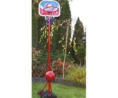 WOOPIE Krepšinio rinkinys reguliuojamu aukščiu 90-170cm su kamuoliu