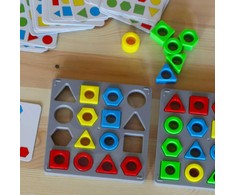 Dėlionė WOOPIE Match Shapes Puzzle Game