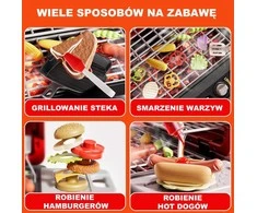 Interaktyvi grilinė–barbekiu virtuvėlė WOOPIE XL