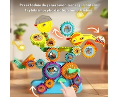 WOOPIE Interactive Construction Blocks Gears 18 pcs.