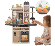 WOOPIE Interactive Kitchen with Steam Faucet with Vanduo Circulation Effects 88 pcs.