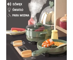 WOOPIE Interactive Kitchen with Steam Faucet with Vanduo Circulation Effects 88 pcs.