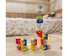 Woopie Kulkowy Kulodrom 3D Statybas Blokų Rinkinys