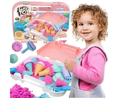 Woopie Kinetinio smėlio rinkinys „Ledai“, 1kg