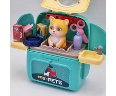 WOOPIE Katinų priežiūros rinkinys 2in1 kuprinės transportavimui