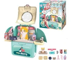 Woopie WOOPIE Kitty nešiojamas grožio salonas 2 viename kuprinėje-nešiklyje