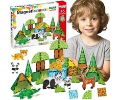 WOOPIE magnetinis konstruktorius 3D Retieji gyvūnai