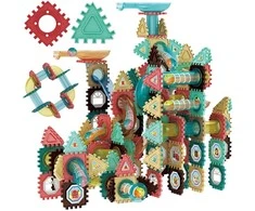 Magnetinis konstrukcinis WOOPIE 3D rinkinys 228 vnt