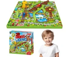 WOOPIE Ladders and Snakes Board Game 5+