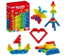 Kūrybinis konstruktorius WOOPIE Builder, 300 detalių