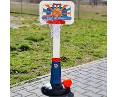 WOOPIE Basketball Set Adjustable 99 - 125 cm + Ball + Pump