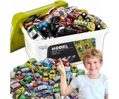 WOOPIE Automobilių modelių rinkinys 50 vnt. + Žemėlapis