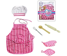 WOOPIE Little Chef Set Cooking Suit Kitchen Accessories 7 pcs.