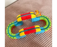 WOOPIE Magic Cube Train Construction Blocks Anti-Gravity Magnetic Track 18 pcs.