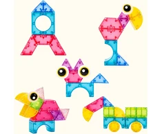 WOOPIE Magnetic Blocks 21pcs M Block Creative Educational Gift 3D