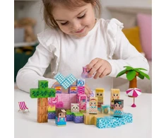 WOOPIE Magnetic Blocks Cubes Magnets 86pcs 3D Educational Puzzle Montessori Set for Children 3+