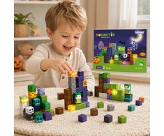 WOOPIE Magnetic Blocks Glowing Halloween 63 pcs.