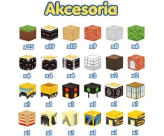 WOOPIE magnetinės kaladėlės Statybvietė 115 vnt.