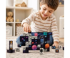 WOOPIE Magnetic Construction Cubes Cosmos 74 pcs.