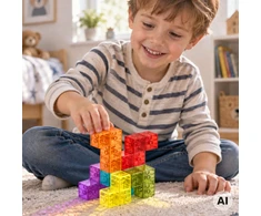 Woopie Magnetic Tetris 3D Construction Puzzle