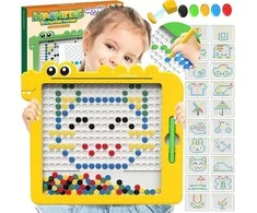 Woopie magnetinė lenta vaikams Montessori Magpad dinozauras