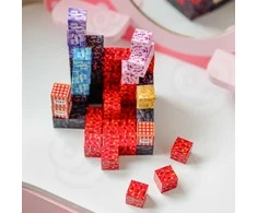 WOOPIE Magnetinis Konstruktorius Kubeliai Minecraft Pikseliai 74vnt