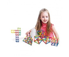 WOOPIE Magnetiniai Blokai Statybiniai 180 vnt.