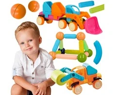 WOOPIE Magnetinis Konstruktorius 52vnt