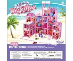 Lėlių namas WOOPIE Lovely House 194vnt