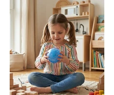 Woopie Mėlyna Ball Maze 3D Arcade Game Amaze Ball 10CM