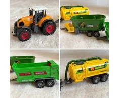 WOOPIE Mini Farmer Traktoriai su Priekabomis