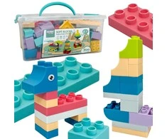 Minkštas konstruktorius kaladėlės WOOPIE Soft Blocks
