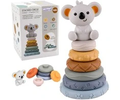 Woopie Baby WOOPIE 51749 Koala piramidės rinkinys 2in1 kramtukas
