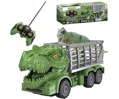 Woopie RC automobilių dinozaurų rinkinys, žalias
