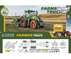 WOOPIE RC Tractor with Trailer - 1:24 Scale