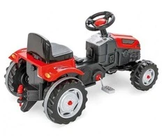 Woopie Pedalinė Traktorius Farmer GoTrac MAXI su Priekaba