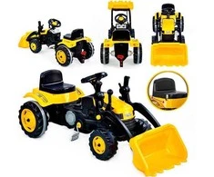 Woopie Pedaliniai Traktoriai Farmer MaxTrac Classic su Krovimo Funkcija