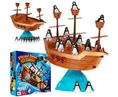 WOOPIE Penguin Pirate Ship Arcade Game
