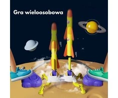 Woopie Putų raketų paleidimo rinkinys su dviem paleidėjais