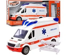 Greitosios pagalbos automobilis su neštuvais WOOPIE