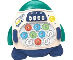 WOOPIE 52289 Žaidimas Rocket POP-it mėlynas