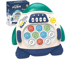 WOOPIE 52289 Žaidimas Rocket POP-it mėlynas