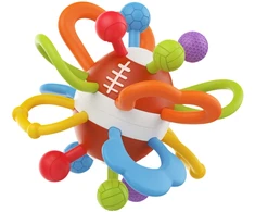 WOOPIE BABY Rattle Teether Sensory Ball for Babies Educational 0+ Soft