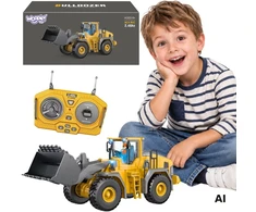 WOOPIE Remote Controlled RC Construction Loader with Sound and Light