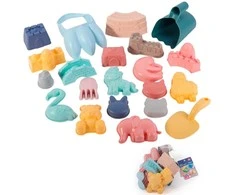 WOOPIE Sand Molds and Shovel Set 21 pcs.