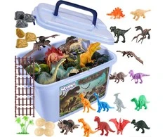 WOOPIE Dinozaurų Figūrėlių Rinkinys 40 vnt.