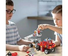 WOOPIE konstravimo rinkinys CREATOR CITY gaisrinės komanda